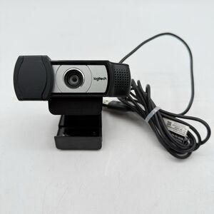 Logitech V-U0031 1080p HD Video Wired USB Webcam 5v Tested Is Working